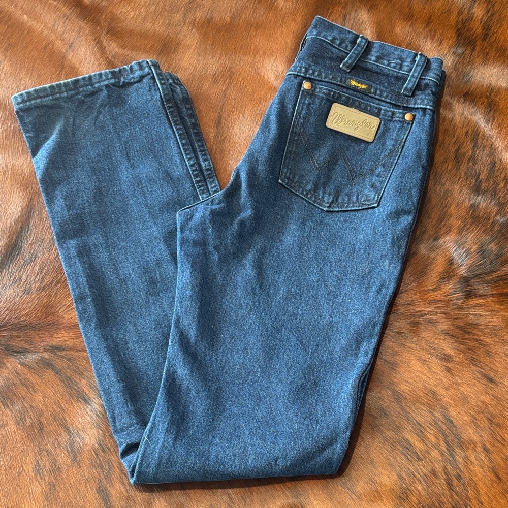 Wrangler Men’s Dark Blue Jeans